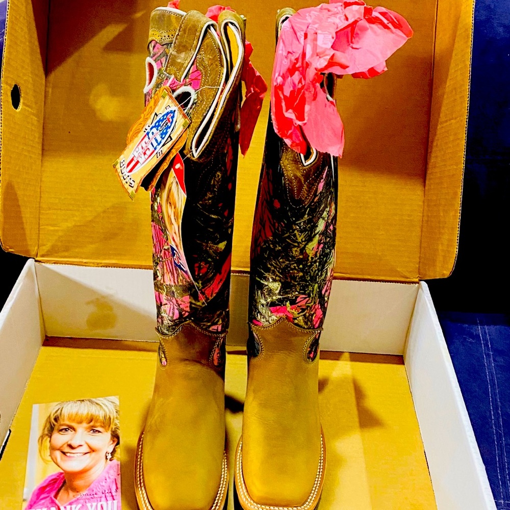 Justin Gaucho 17” Snake Boots